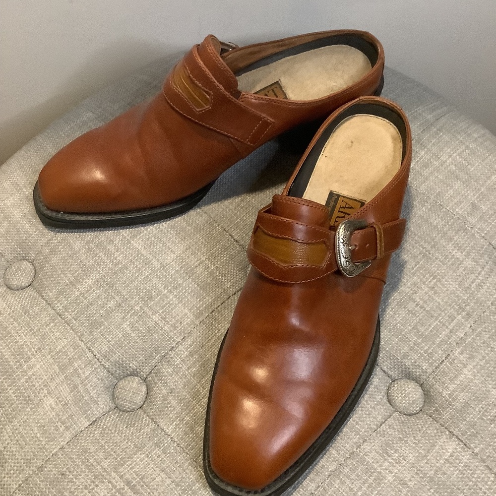 Ariat Womens Leather Mules Size 8